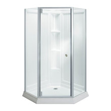 corner showers