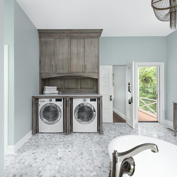 Traditional Master bath, Three Season Room and Bathroom-Downers Grove