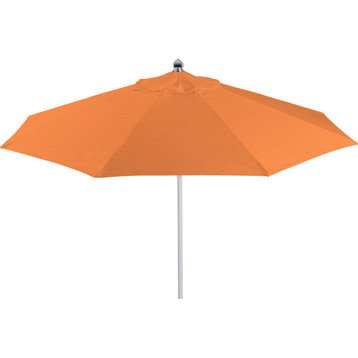9ft Polyester Universal Market Umbrella Canopy Replacement, Pumpkin