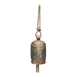 Matr Boomie (Bell) - Handmade Copper Bell Xl, 9.5" - Decorative Objects And Figurines