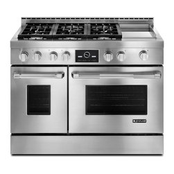 Jenn-Air 48" Pro-style Gas Range, Stainless Steel | JGRP548WP - Gas Ranges And Electric Ranges
