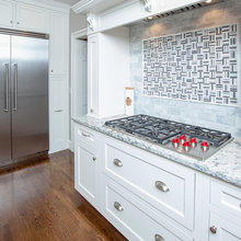 wall next to stove top