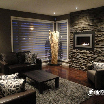 Maison contemporaine en photos - Dessins Drummond plan no. 3713-V1