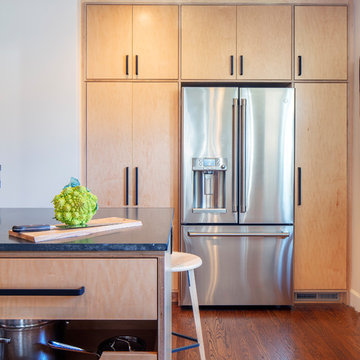 2018 Berkeley Raw Wood Kitchen Remodel