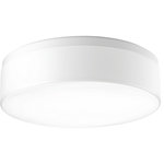 Progress Lighting - Maier LED Flush Mount - LED flush mount with etched white opal acrylic diffuser with a clean modern look. 3000K color temperature and 90+ CRI. Acrylic bowl is attached with a twist and lock action for ease of installation. This fixture can be mounted on ceiling or wall. ENERGY STAR rated. Uses (1) 28.5-watt LED bulb (included).