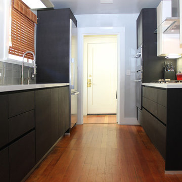 Berkeley handle-less kitchen