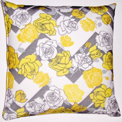 Printed organic cotton pillow covers - Decorative Pillows