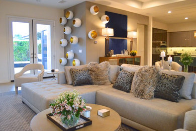 Inspiration for a contemporary home design remodel in Other