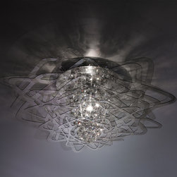 Slamp - Aurora Ceiling Lamp - Flush-mount Ceiling Lighting