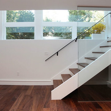 Tudor Modern - basement staircase