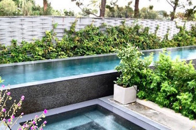 Elegant pool photo in Los Angeles