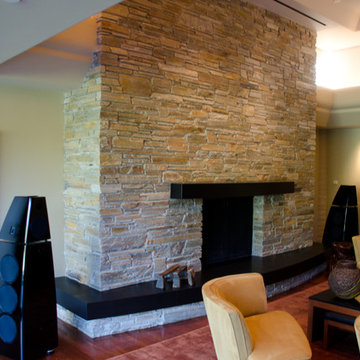 Modern Transitional Living Room