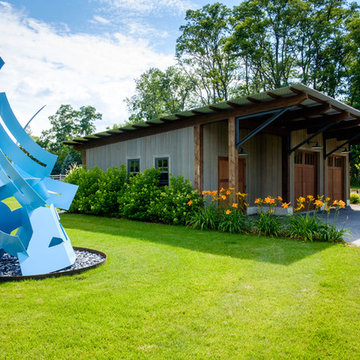 Contemporary Custom Home Landscape Renovation