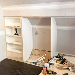 A Frame Chalet style addition and remodel - Storage Cabinets