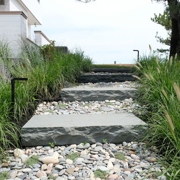 Modern Oceanfront Landscape - Cohasset