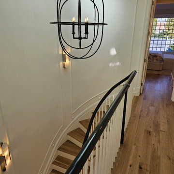 Project #131 | Three-Story Elliptical Staircase in Historic Home