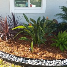 Yard Ideas Using White Rock