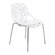 Modern White Chair contemporary dining room chairs | houzz Modern White Chair contemporary dining room chairs | houzz