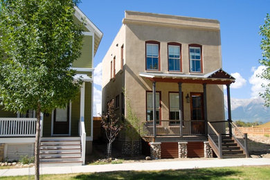 Eclectic exterior home photo in Denver