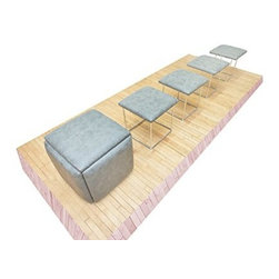 5 in 1 Cube by MiniMax Decor - Footstools And Ottomans