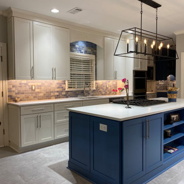 Decora Blue Kitchen