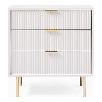 Mahu 3 drawer night stand