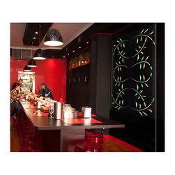 'Off The Wall' wall art panels - Sculptures