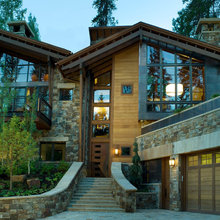 outside