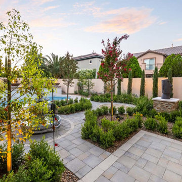 Solstice Escape: A Luxe Backyard Oasis by Quality Pros"
