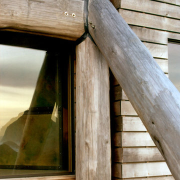 Oregon Coast House; Detail