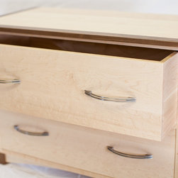 Birdseye Maple and Walnut Tansu Chest - Products