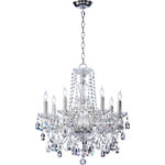 QUORUM INTERNATIONAL - QUORUM INTERNATIONAL 630-8-514 Bohemian Katerina 8-Light Chandelier, Chrome - QUORUM INTERNATIONAL 630-8-514 Bohemian Katerina 8-Light Chandelier, ChromeSeries: Bohemian KaterinaFinish: ChromeMaterial: Glass / Imperial CrystalDimension(in): 23(H) x 23(W) x (Depth)Bulb: (8)60W B Type Candelabra Base(Not Included)UL Type: Dry