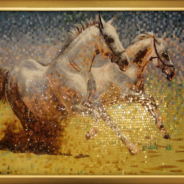 Marble & Glass Mosaic Murals