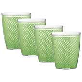 Alchemade 16 oz Glasses with Frosted Design (set of 4)