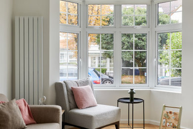 This is an example of a modern living room in London.