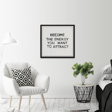 "Become the Energy XI" Framed Painting Print