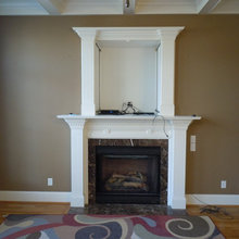 Custom Mantle/Entertainment Unit