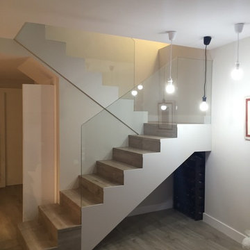 ESCALERA - BARANDILLA CRISTAL