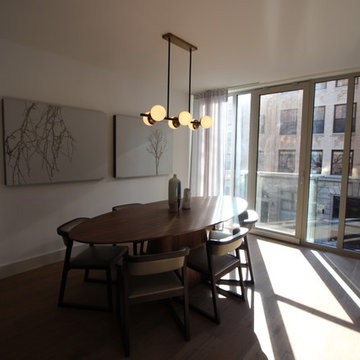 A new condo model unit drapery project