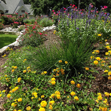 Privacy Berm Landscape Bed