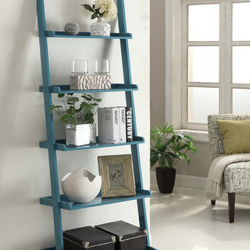 French Country Bookshelf Ladder