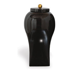 Boulevard Black Jar Small - Home Decor