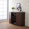 Furniture of America Bruno Contemporary Wood Multi-Storage Buffet in Walnut