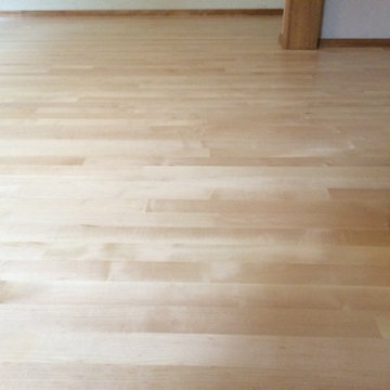 Maple floor