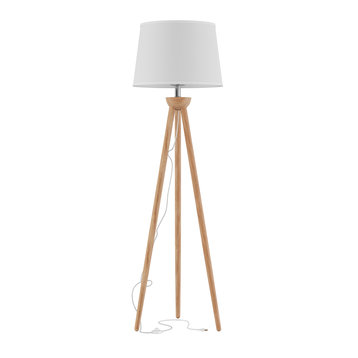 Lavish Home Tripod Floor Lamp, Modern Wood