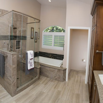 Danville Transitional Primary Bathroom Remodel