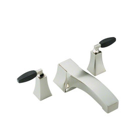 Kallista Brushed Nickel Glamour by Barbara Barry Deck-Mounted Bath Set - Bathroom Faucets And Showerheads