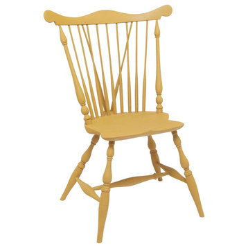 Fan-Back Windsor Side Chair With Philadelphia-Style Comb