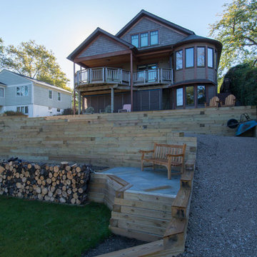 Private Residence Retaining Walls and Patios