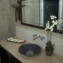 first floor powder room